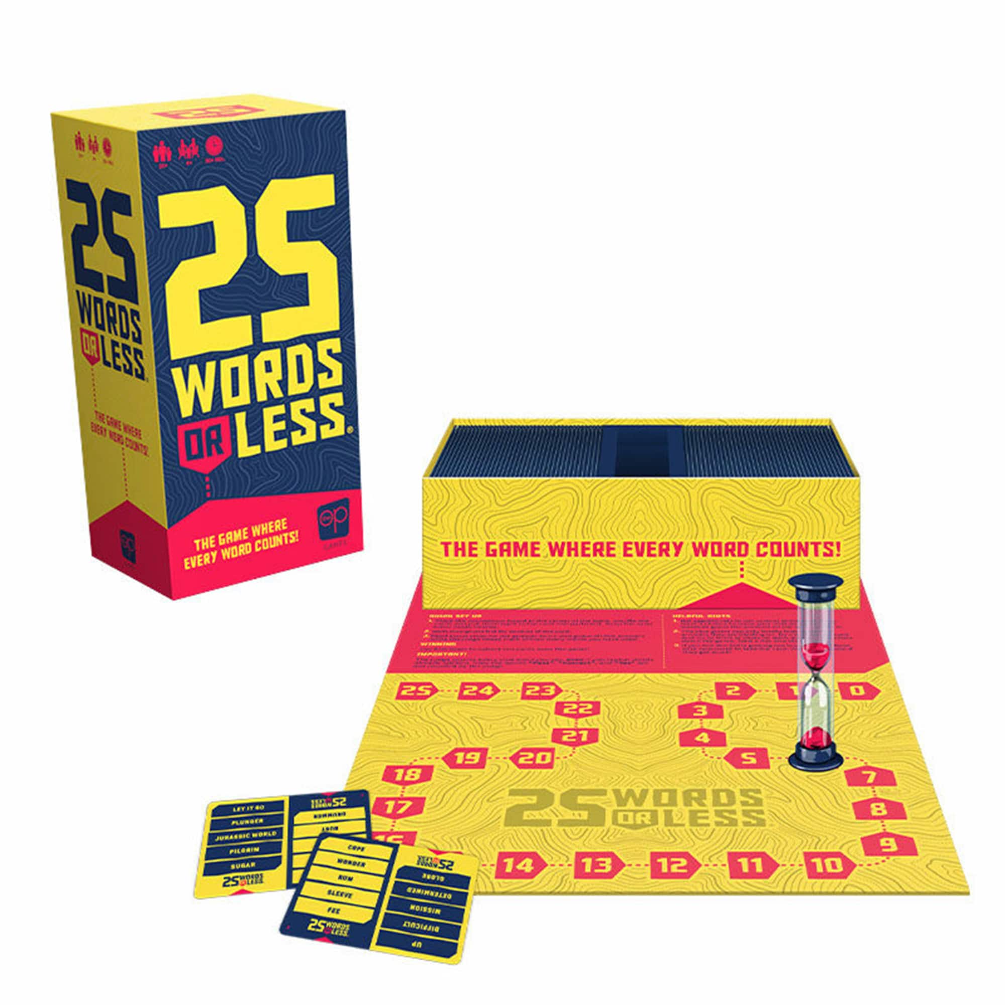 USAopoly 25 Words or Less Board Game